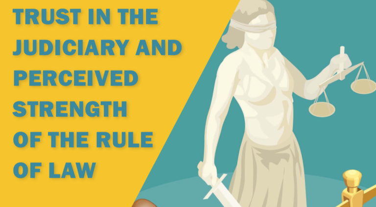 Trust in the judiciary report